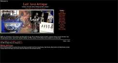 Desktop Screenshot of eastjava-antique.com
