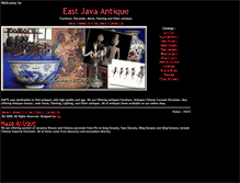 Tablet Screenshot of eastjava-antique.com